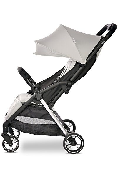 LORELLİ Lorelli Loret Otomatik Katlanan Kabin Boy & Travel Set Bebek Arabası - Grey