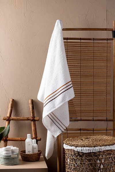FH finehome 70x140 cm Βαμβακερή πετσέτα μπάνιου - Laives