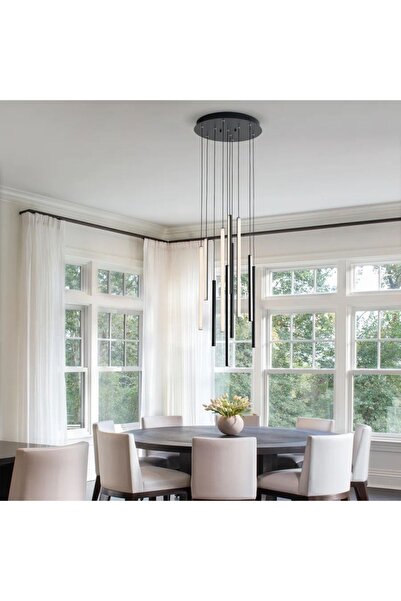 PeraTeknoloji Led Avize Sarkıt 3renk - Asya 100 Cm