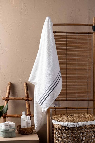 FH finehome 70x140 cm Βαμβακερή πετσέτα μπάνιου - Laives