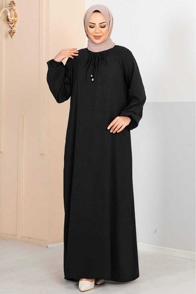 MODA VEDAT Gathered Front Designer Dress