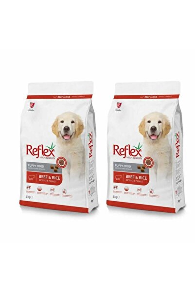 Reflex Biftekli Yavru Köpek Maması 3 Kg X 2 Adet