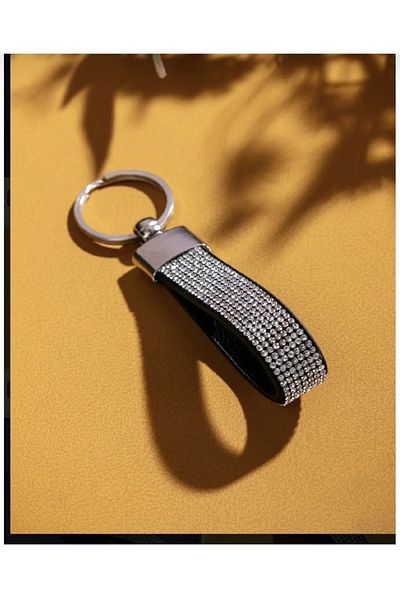 Hilal Taştan Crystal Stone Keychain