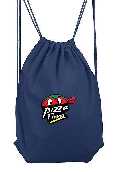 herotasarım Αθλητικό σακίδιο πλάτης Pizza Time - Μοντέλο BLL4474