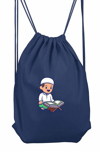 herotasarım Children's Sports Backpack - Quran Reading Model bll4454