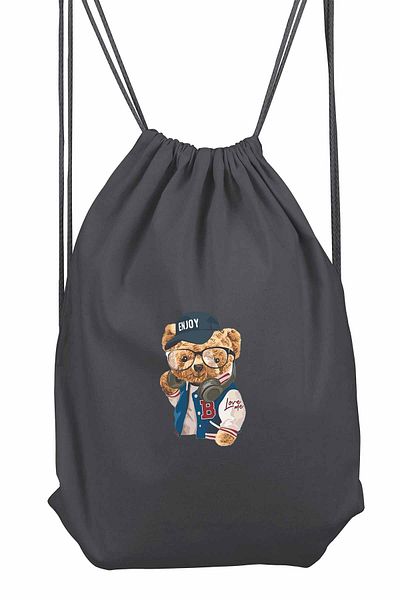 herotasarım Σακίδιο πλάτης αθλητικού στυλ Teddy Bear - bll4489