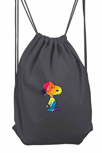 herotasarım Αθλητικό σακίδιο πλάτης Snoopy Rainbow - BLL4518