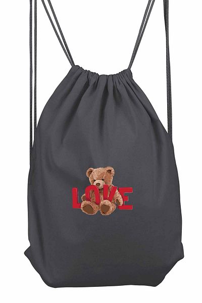 herotasarım Αθλητικό σακίδιο πλάτης Teddy Bear Love - BLL4488