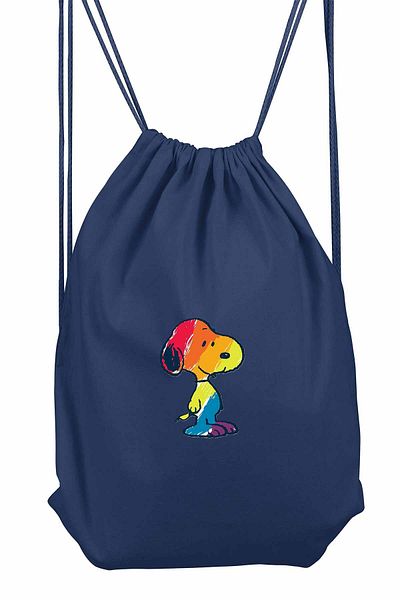 herotasarım Αθλητικό σακίδιο πλάτης Snoopy Rainbow - BLL4518