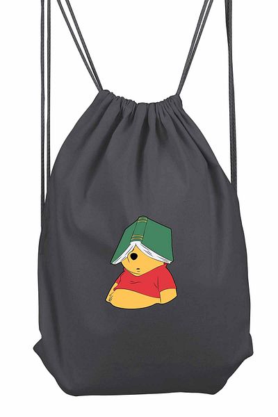 herotasarım Αθλητικό σακίδιο πλάτης Winnie Bear - Bll4960