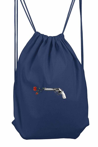 herotasarım Αθλητικό σακίδιο πλάτης Pistol Rose - bll4756