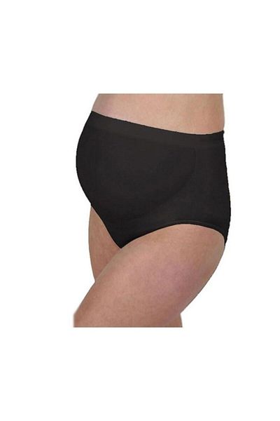 Evsay Supported Maternity Clothes Maternity Panties Color Black Size 2
