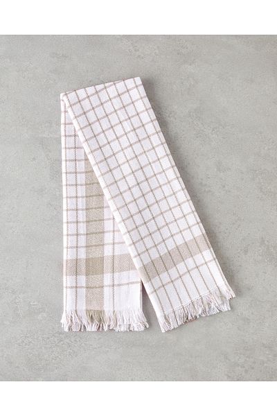 English Home Evelyn Beige Drying Cloth - 40x60 Cm, Cotton Polyester