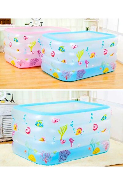 TUENGİ STORE Büyük Boy Derin Havuz Baby Shower Yüksek Kalite Şişme Bebek Ve Ç...