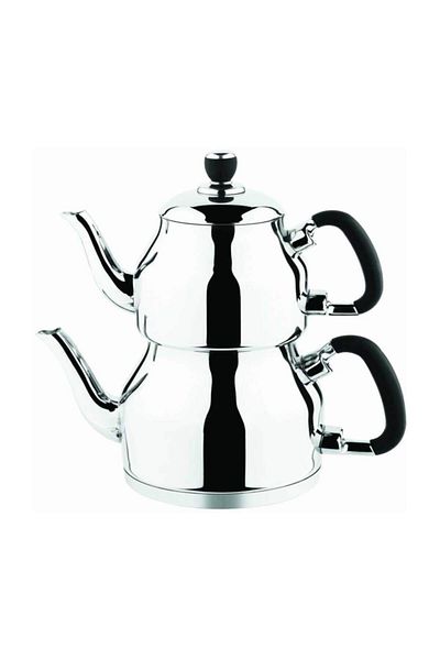 Özkent K-334 Symbol Mega Teapot - 3.2 Lt X 1.7 Lt Black Handle-21