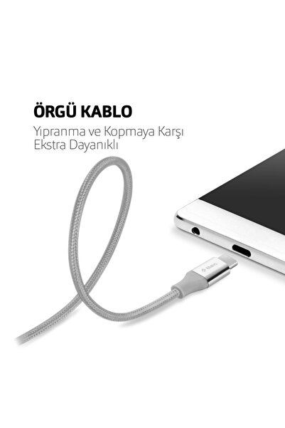 Ttec Marka: Alumicable Type-c 120cm Şarj Kablosu - Uzay Grisi (2dk18ug) Kategori: Şarj