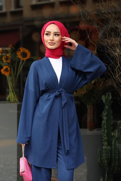 lurex moda Σετ κιμονό με ζώνη
