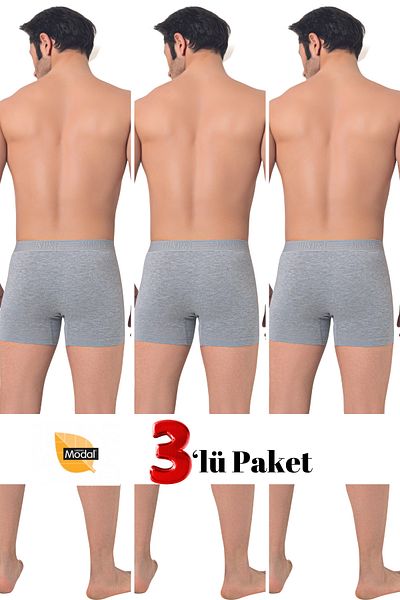 DONEX 2371 3 Pack Men's Modal Boxers