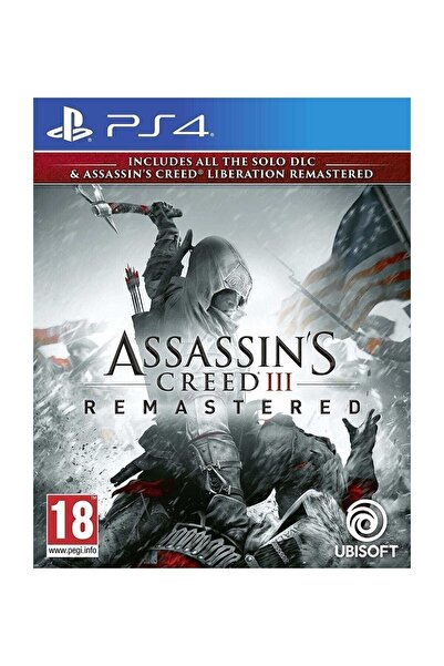 Ubisoft Assassins Creed III Remastered PS4 Oyun