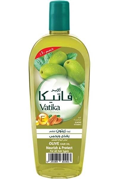 Vatika Naturals Zeytinyağlı Saç Yağı | Badem Ve E Vitamini | Besler Ve Korur ...