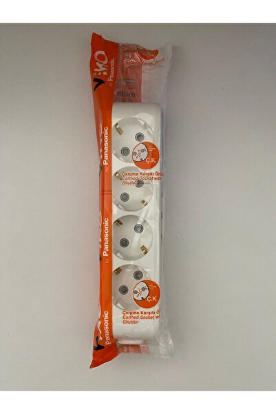 VİKO Viko Multi-let Topraklı Grup Priz 4lü