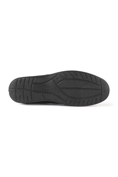 ERN SHOES Hakiki Deri Tam Ortopedik Siyah Erkek Ayakkabı Rahat Günlük 47-48-49 Numara Ayakkabı