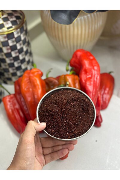 KUTLU Mor Acı Ev Yapımı Pulbiber 1 Kg kendi imalatımız