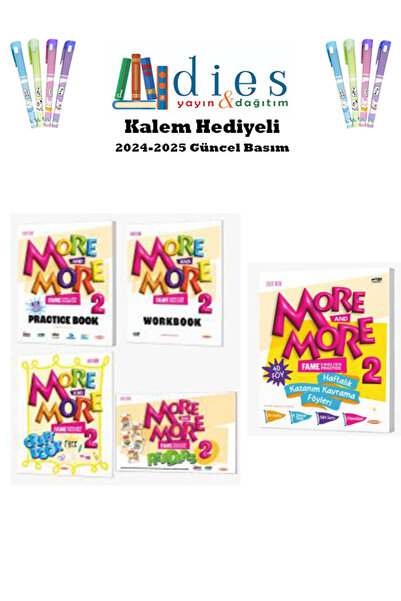 Fenomen Yayıncılık 2. Sınıf More&More Practice Book (4'Lü Set) + Haftalık Kaz...