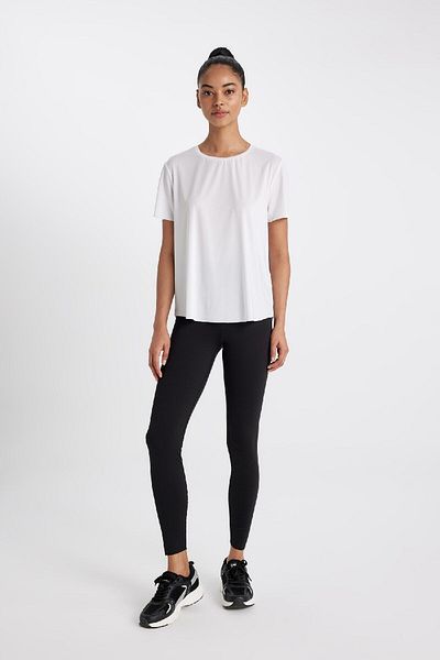DeFacto Flexible Premium-Sport-Leggings mit hoher Taille – C9191ax24au