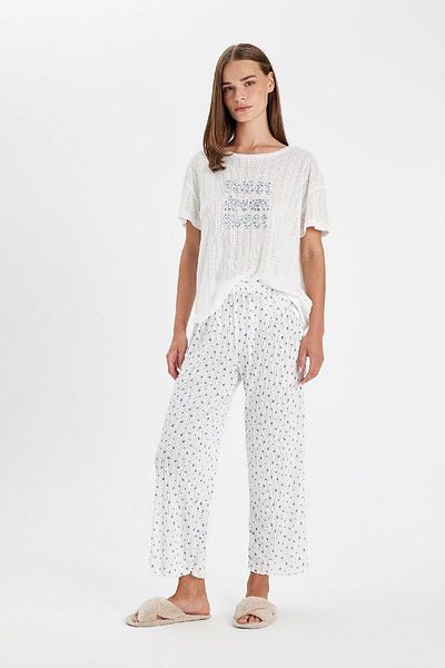 DeFacto Be in love Σετ Regular Fit Printed PAjAmAs - C4992AX24HS