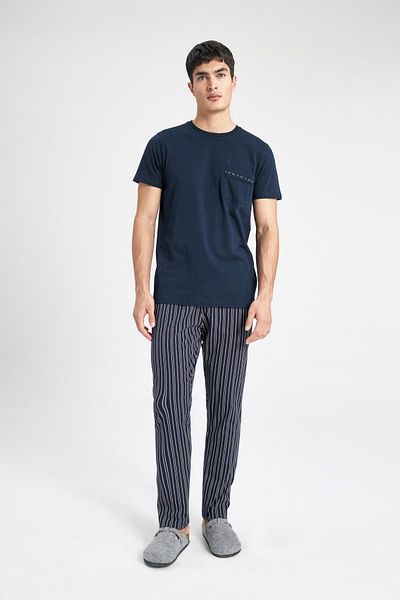DeFacto Regular Fit rövid ujjú pizsama szett - C5769ax23wn