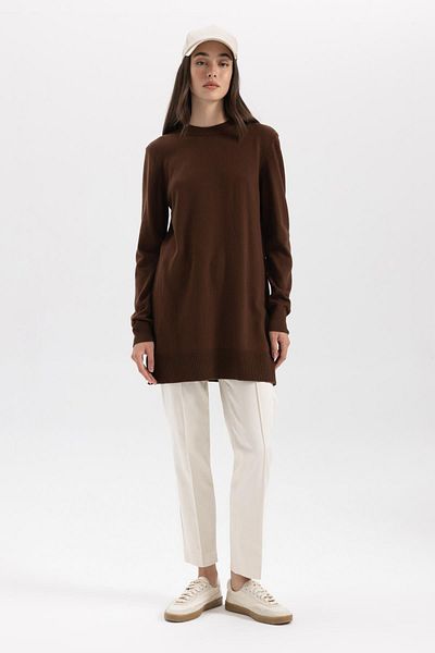 DeFacto Crew Neck Regular Fit Tunic H3431az23wn