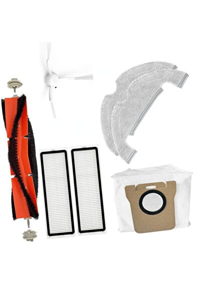 LİN GRUP Xiaomi X10 BHR6068EU - فرشاة ممسحة مكنسة كهربائية روبوتية مع قطع غيار