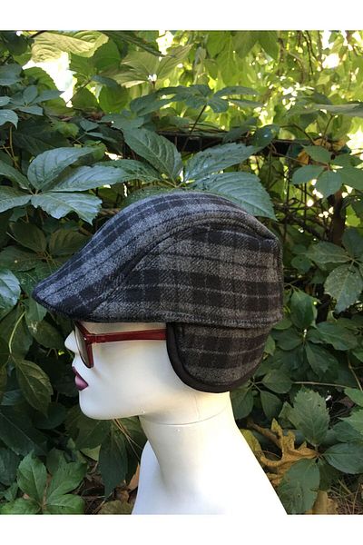 BY SCK Winter Stamp Hat - Duck Model, with Earmuffs, Unisex