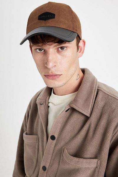 DeFacto Men'S Suede Men'S BaSketball Cap - Y1518AZ24WN
