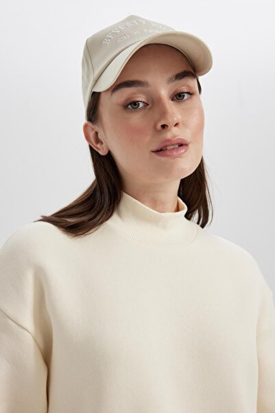 DeFacto Φούτερ με μισό ζιβάγκο - κανονική εφαρμογή B3553ax23wn