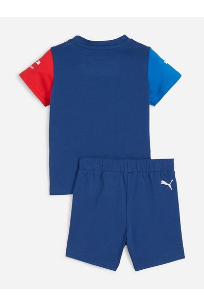 Puma BMW MMW Cartoon Print T-Shirt & Shorts Set