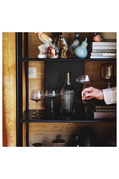 IKEA açık raf ünitesi, siyah, 80x195 cm Genişlik: 80 cm Derinlik: 40 cm Yükseklik: 195 cm