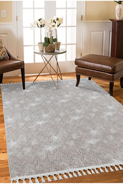 Meta Halı Oslo MT  Premium Yıkanabilir Kaymaz Tabanlı Saçaklı Kesme Rulo Halı...