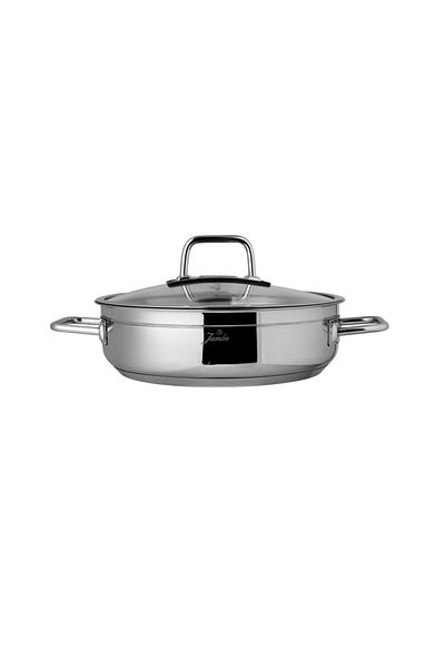 Jumbo Modena 24 cm Stainless Steel Flat Pot