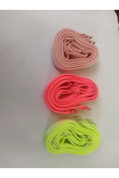 Manken Takıp Çıkmalı Renkli Sütyen Askısı 3'lü(3 ÇİFT)