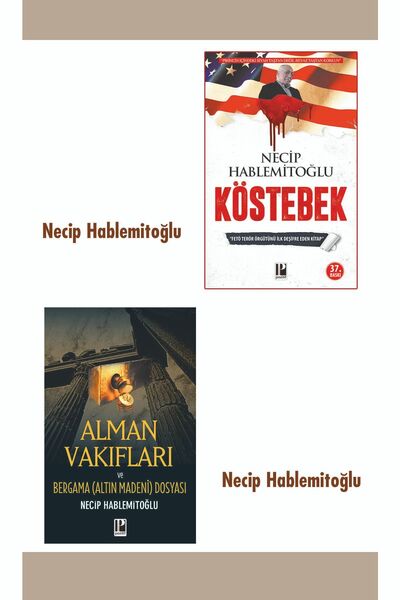 Pozitif Yayınları Köstebek-alman Vakıfları 2'li Set