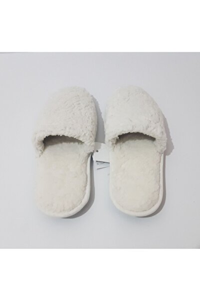 renkli çiçekler Papuci de dama Papuci de casa sezonier Culoare alba Papuci de dama