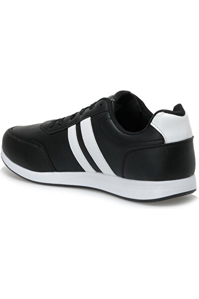 Kinetix Reeds Pu 2pr Black White Men's Sneakers