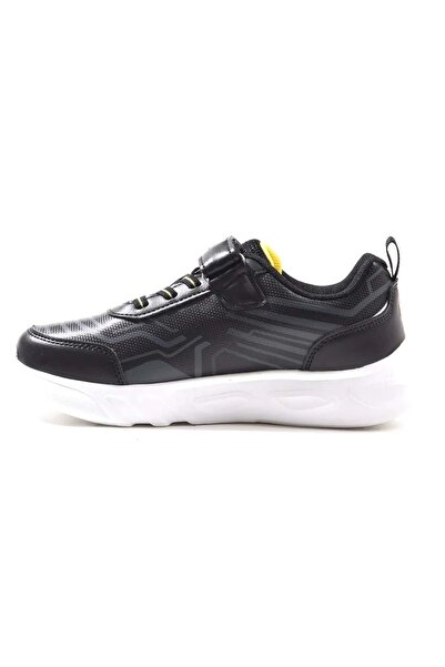 lumberjack Boys' Sneakers - Mıcra 3Pr, Black Yellow