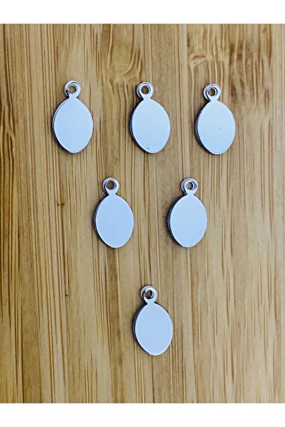 Öztürk 20gr argintiu oval Oya - rochie de seară, gleznă, brățară și colier di...