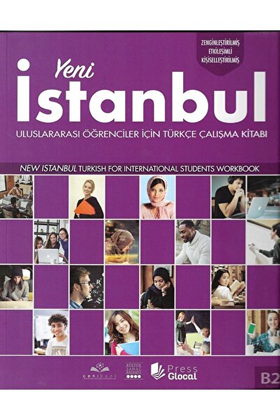 Genel Markalar Istanbul Yabancılar Için Türkçe B2 Turkish For Foreigners Beginner Qr Kod Course Book Workbook B2