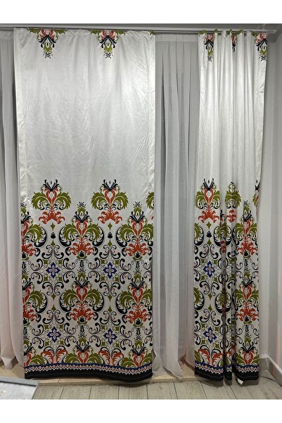 ilya Dijital Baskı | Fon | Düz dikiş | Ekstraforlu | Tek parça | Beyaz Yeşil ...