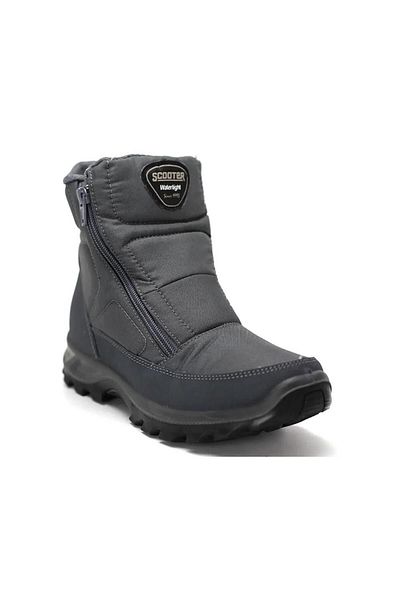 Scooter z7449 Αδιάβροχες γυναικείες μπότες Textile Grey
