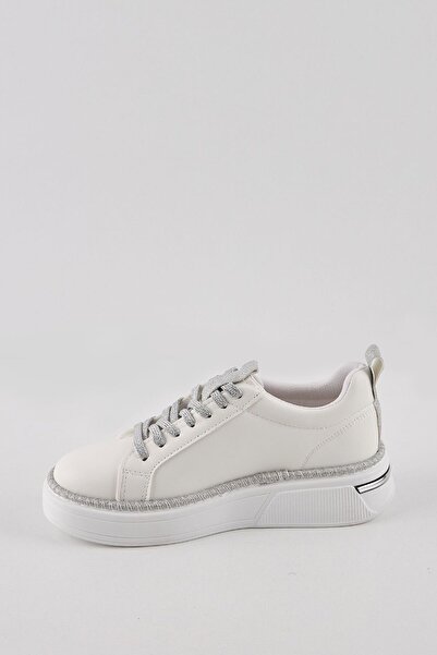 Ayakkabı Delisiyim Thick Sole Finra Glitter Women's Sneaker Sports Shoes